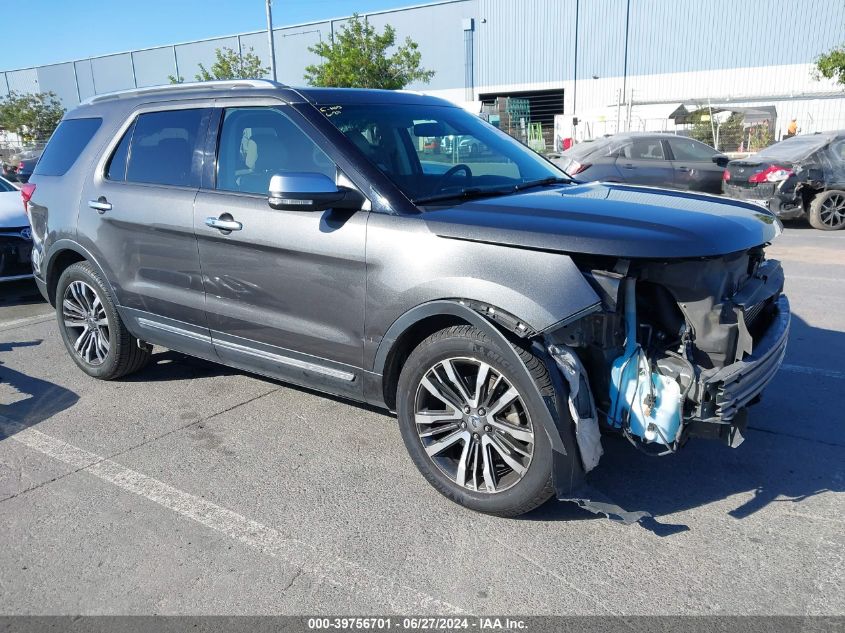 2016 FORD EXPLORER PLATINUM