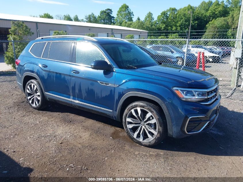 2022 VOLKSWAGEN ATLAS 3.6L V6 SEL PREMIUM R-LINE