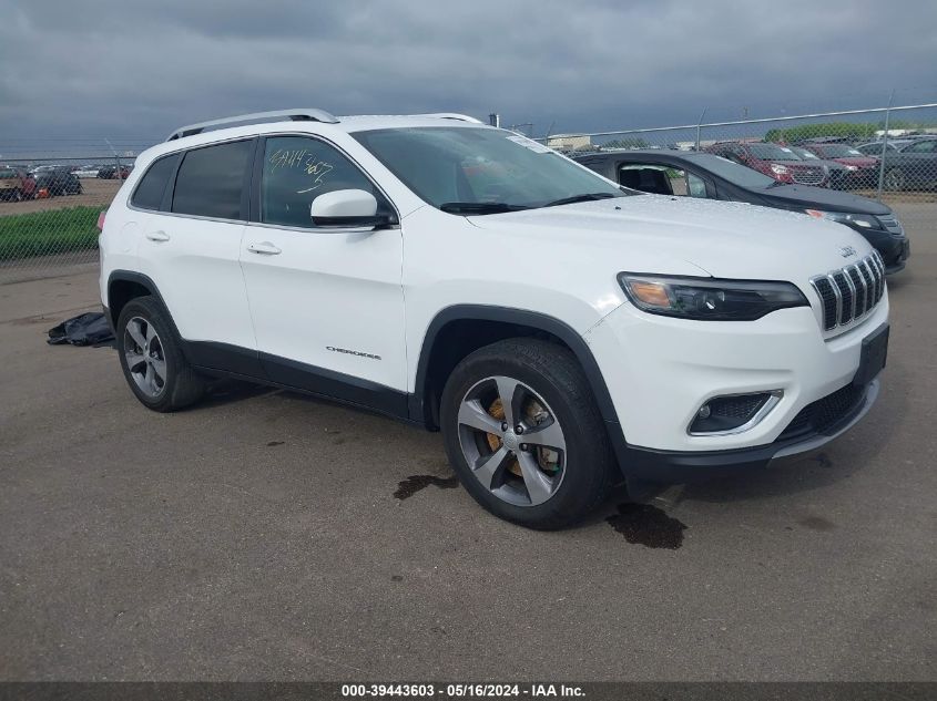 2019 JEEP CHEROKEE LIMITED 4X4