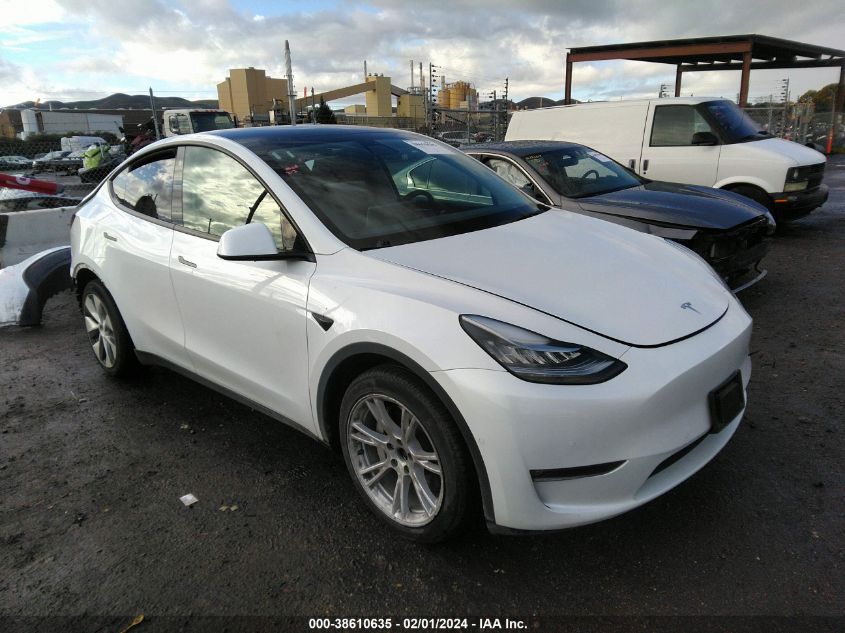 2021 TESLA MODEL Y LONG RANGE DUAL MOTOR ALL-WHEEL DRIVE