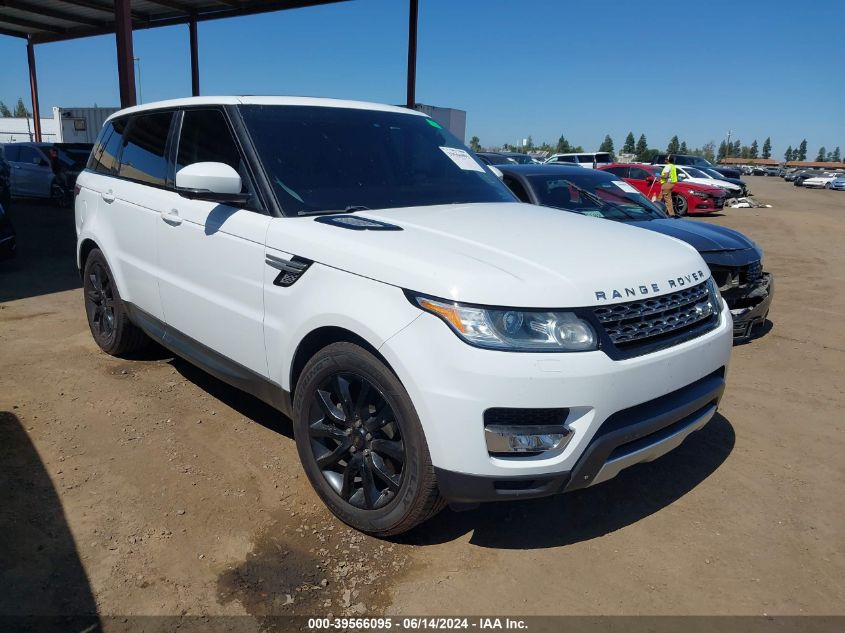 2015 LAND ROVER RANGE ROVER SPORT 3.0L V6 SUPERCHARGED HSE