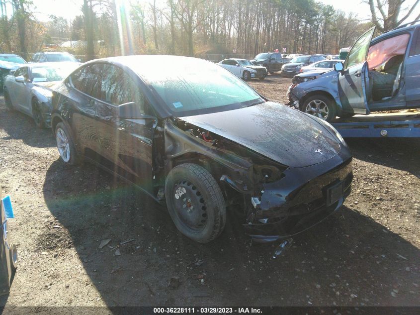 2021 TESLA MODEL Y LONG RANGE DUAL MOTOR ALL-WHEEL DRIVE