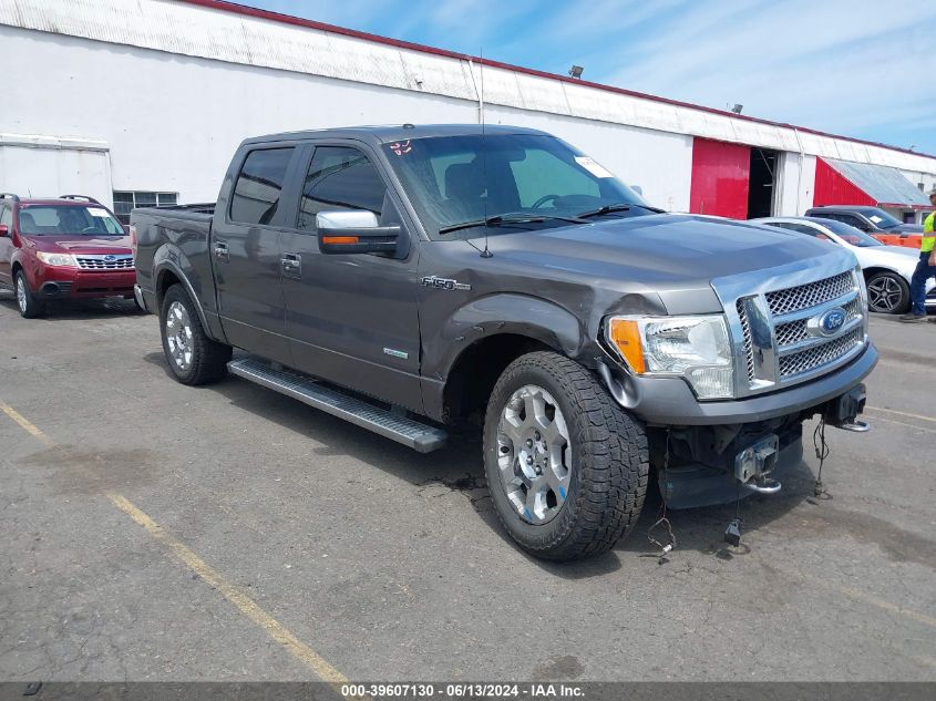 2012 FORD F-150 LARIAT