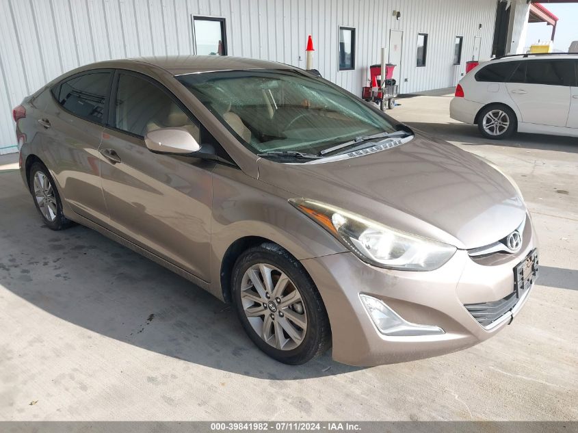 2014 HYUNDAI ELANTRA SE/SPORT/LIMITED