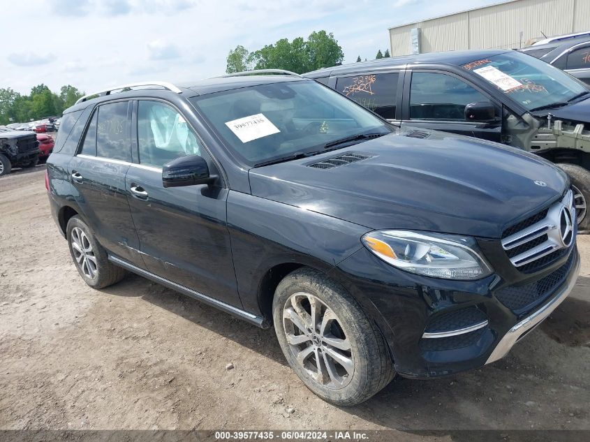 2017 MERCEDES-BENZ GLE 350 4MATIC