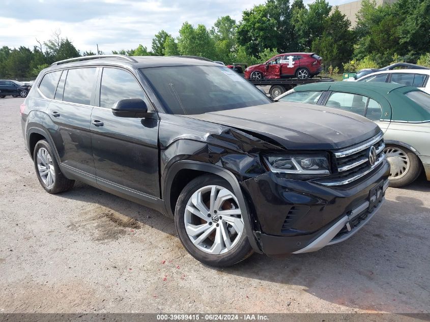 2022 VOLKSWAGEN ATLAS 3.6L V6 SE W/TECHNOLOGY