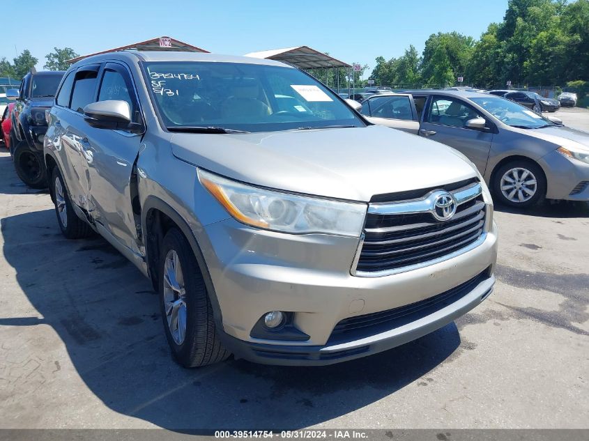 2014 TOYOTA HIGHLANDER LE PLUS V6