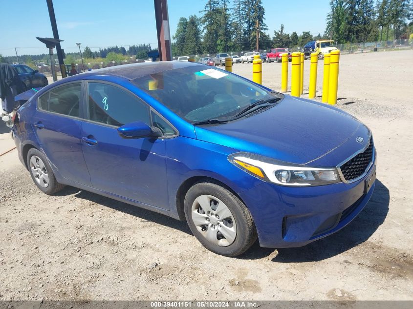 2017 KIA FORTE LX