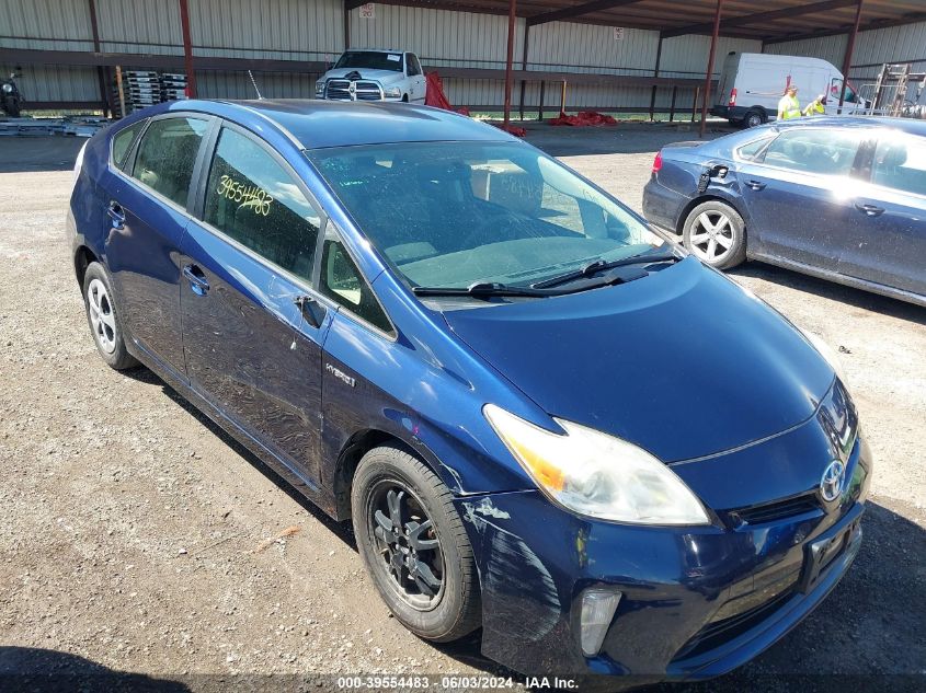 2012 TOYOTA PRIUS TWO