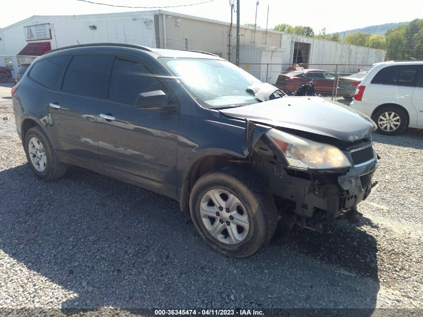 2012 CHEVROLET TRAVERSE LS