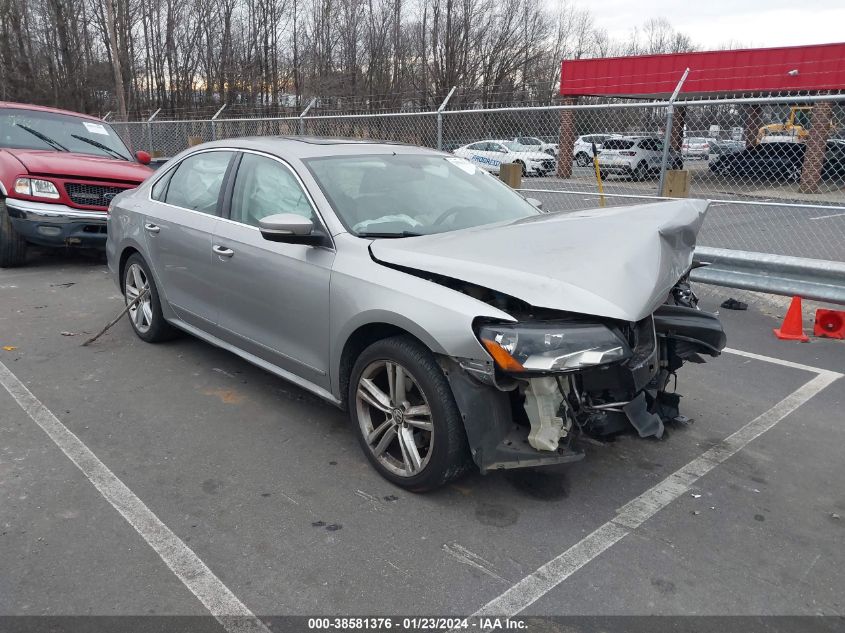 2013 VOLKSWAGEN PASSAT 2.0L TDI SEL PREMIUM