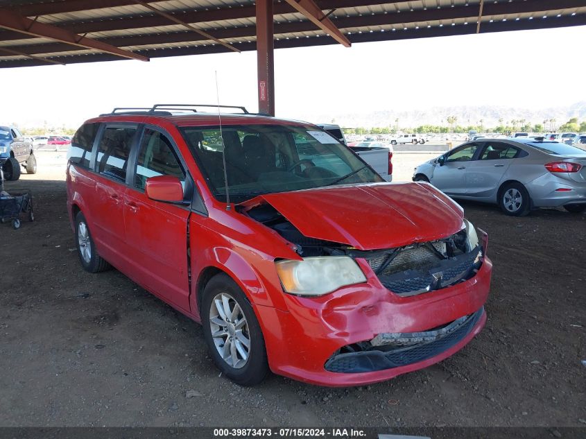 2013 DODGE GRAND CARAVAN SXT