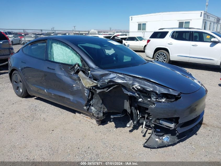 2022 TESLA MODEL 3 LONG RANGE DUAL MOTOR ALL-WHEEL DRIVE