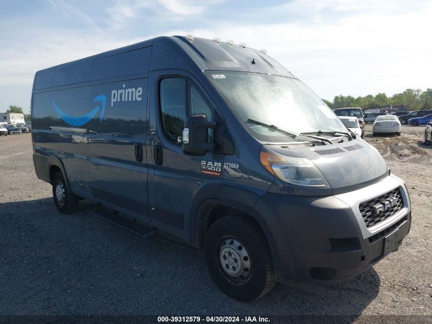 2019 RAM PROMASTER 3500 CARGO VAN HIGH ROOF 159 WB EXT