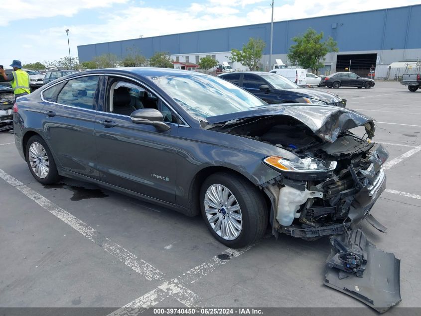 2016 FORD FUSION HYBRID SE