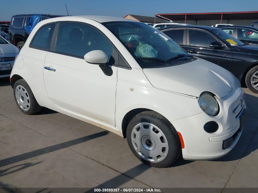 2012 FIAT 500 POP