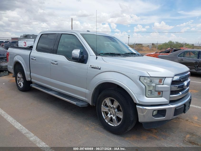 2015 FORD F150 SUPERCREW