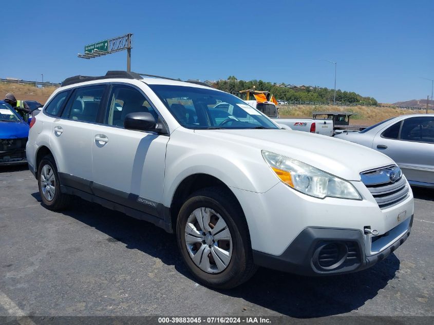 2014 SUBARU OUTBACK 2.5I