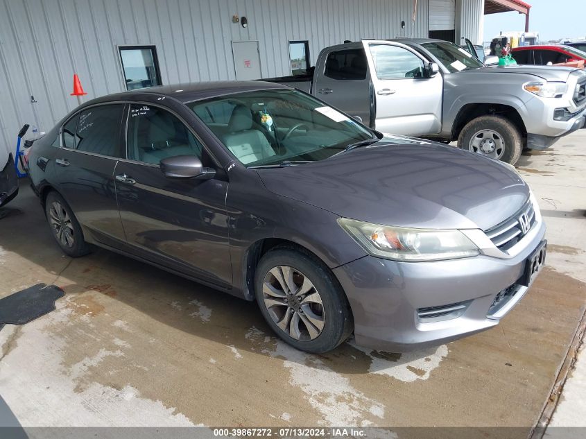 2014 HONDA ACCORD LX