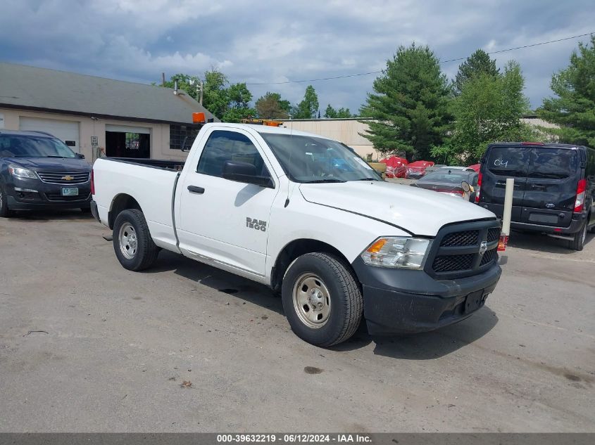 2018 RAM 1500 TRADESMAN REGULAR CAB 4X2 6'4 BOX