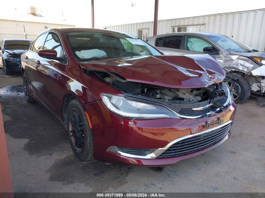 2016 CHRYSLER 200 LIMITED