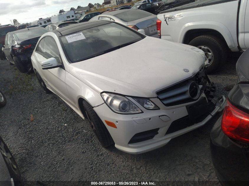 2013 MERCEDES-BENZ E 550