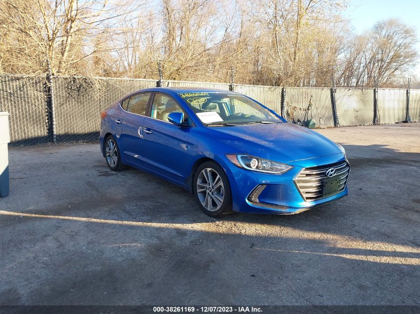 2017 HYUNDAI ELANTRA LIMITED