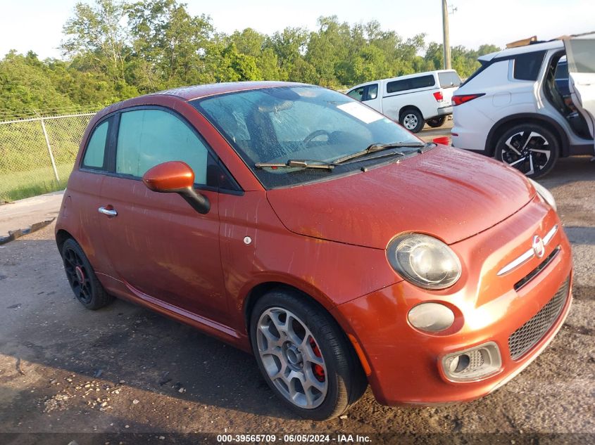 2015 FIAT 500 SPORT