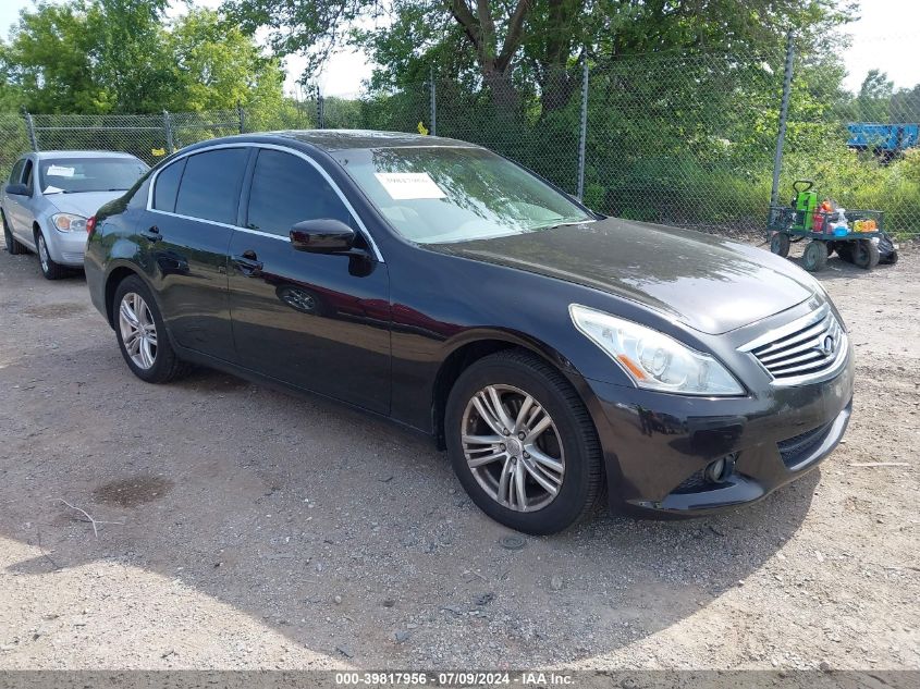 2012 INFINITI G37X