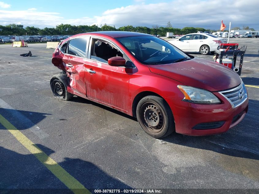 2015 NISSAN SENTRA SV