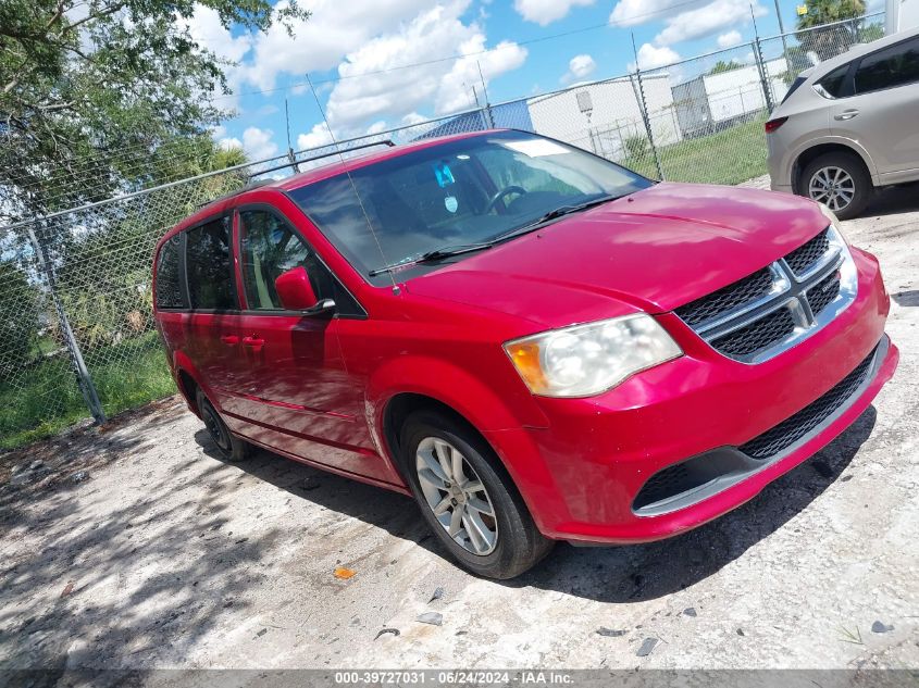 2014 DODGE GRAND CARAVAN SXT