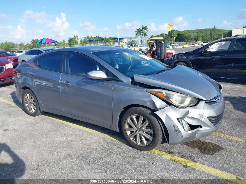 2014 HYUNDAI ELANTRA SE