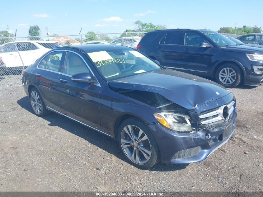 2016 MERCEDES-BENZ C 300 4MATIC/LUXURY 4MATIC/SPORT 4MATIC