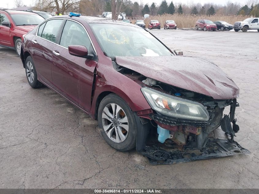 2015 HONDA ACCORD LX