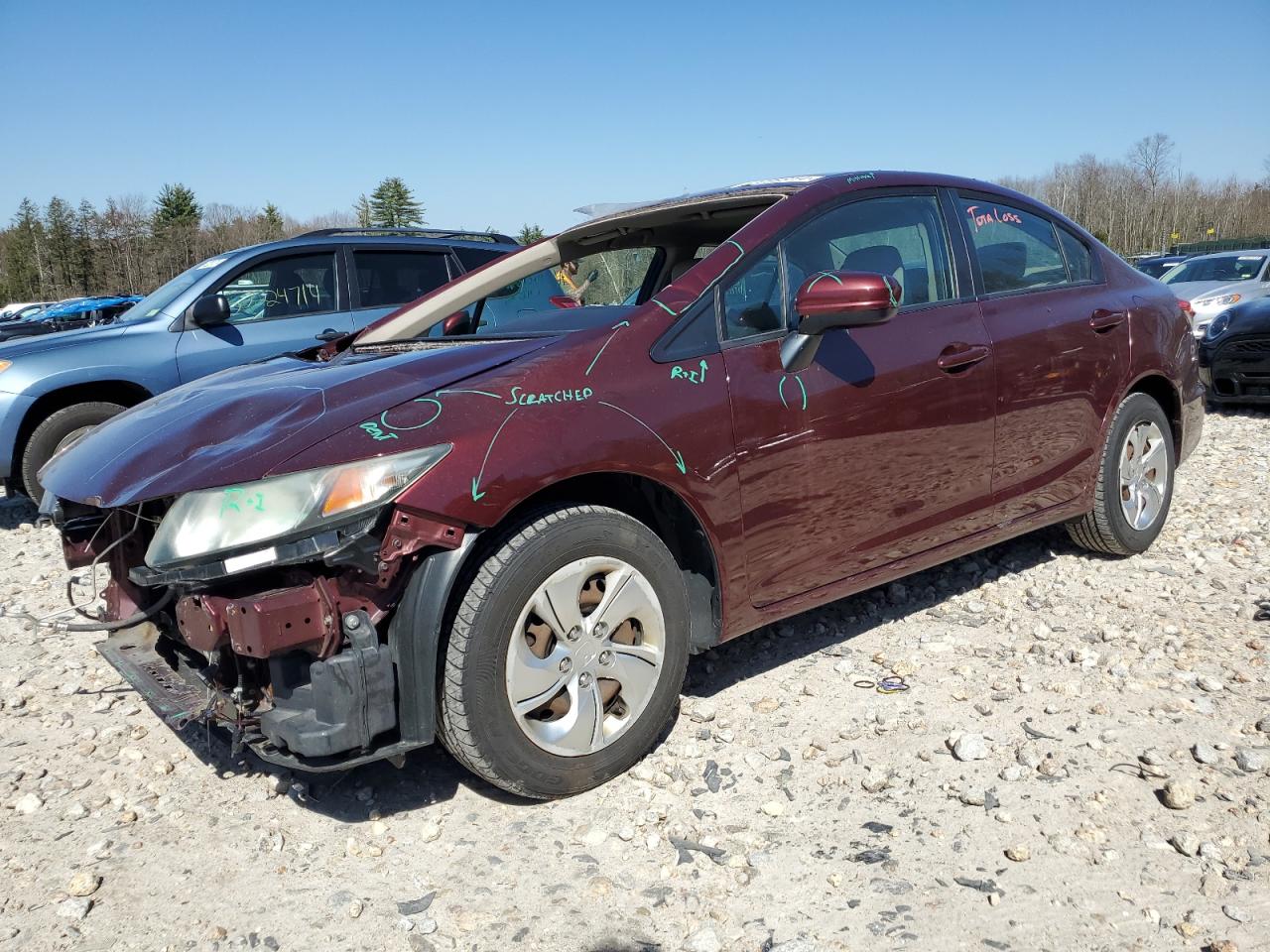 2014 HONDA CIVIC LX