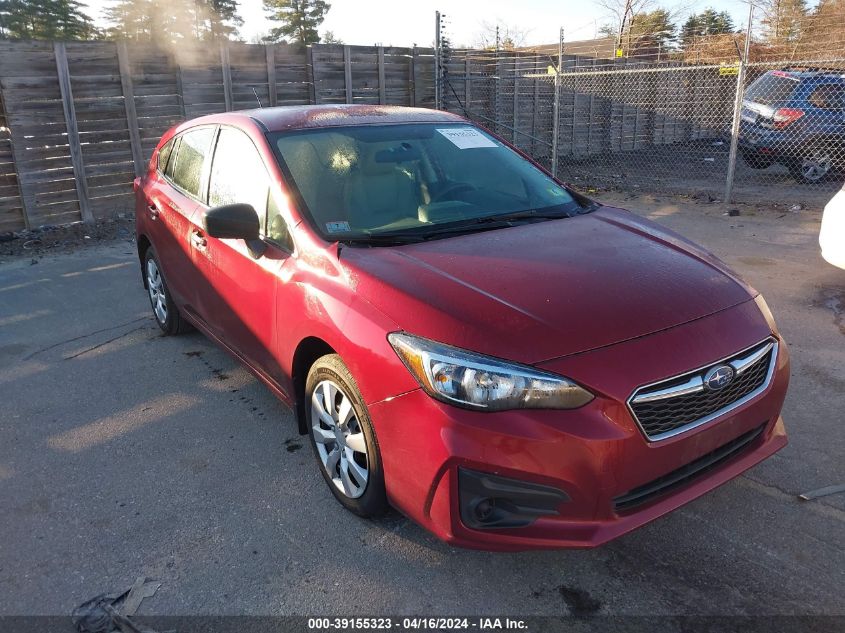 2017 SUBARU IMPREZA 2.0I