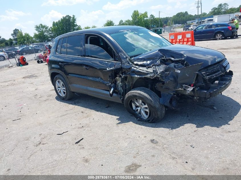 2012 VOLKSWAGEN TIGUAN S