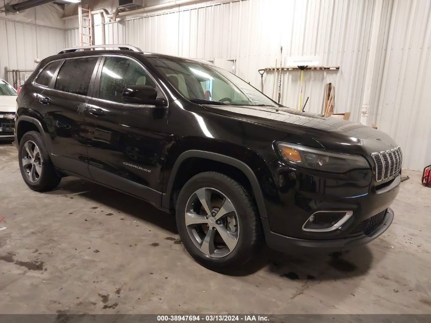 2019 JEEP CHEROKEE LIMITED 4X4