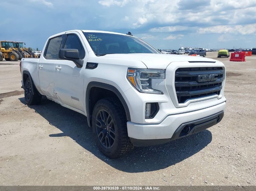 2020 GMC SIERRA 1500 4WD  SHORT BOX ELEVATION