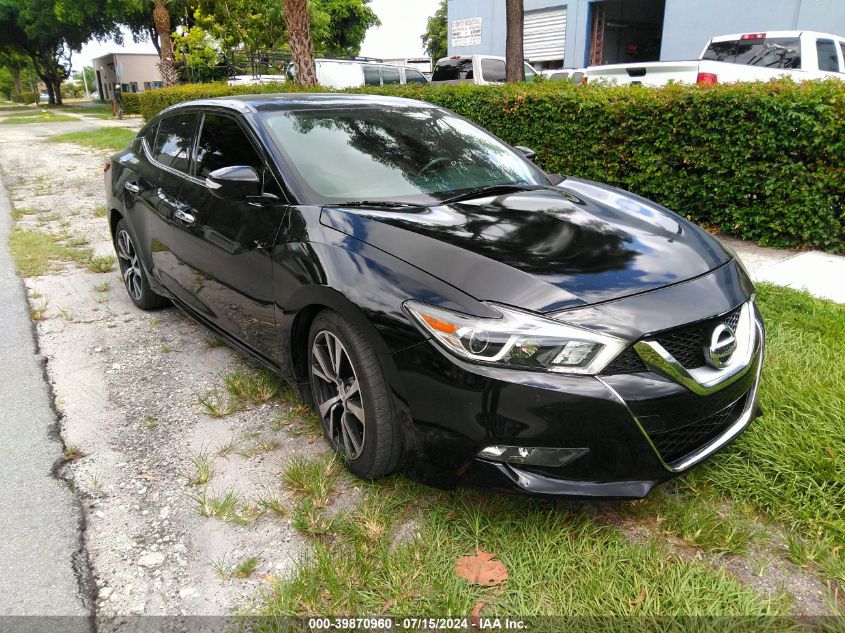 2016 NISSAN MAXIMA 3.5 SV