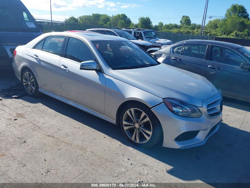 2016 MERCEDES-BENZ E 350 4MATIC