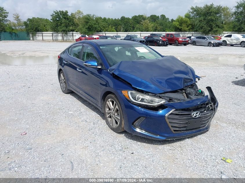 2017 HYUNDAI ELANTRA LIMITED