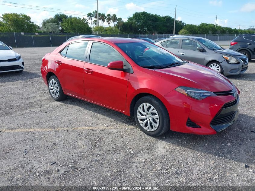 2019 TOYOTA COROLLA LE