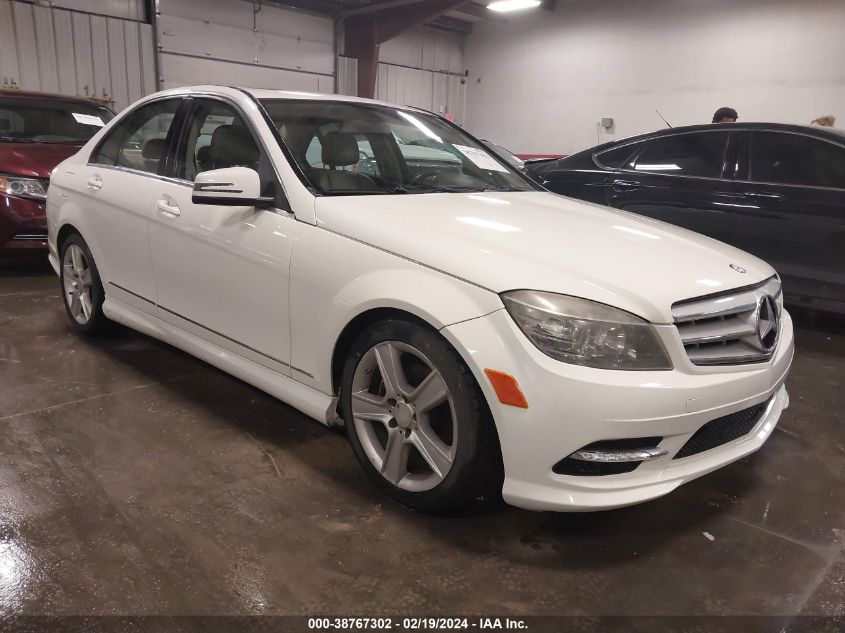 2011 MERCEDES-BENZ C 300 LUXURY 4MATIC/SPORT 4MATIC