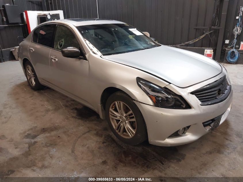 2013 INFINITI G37X