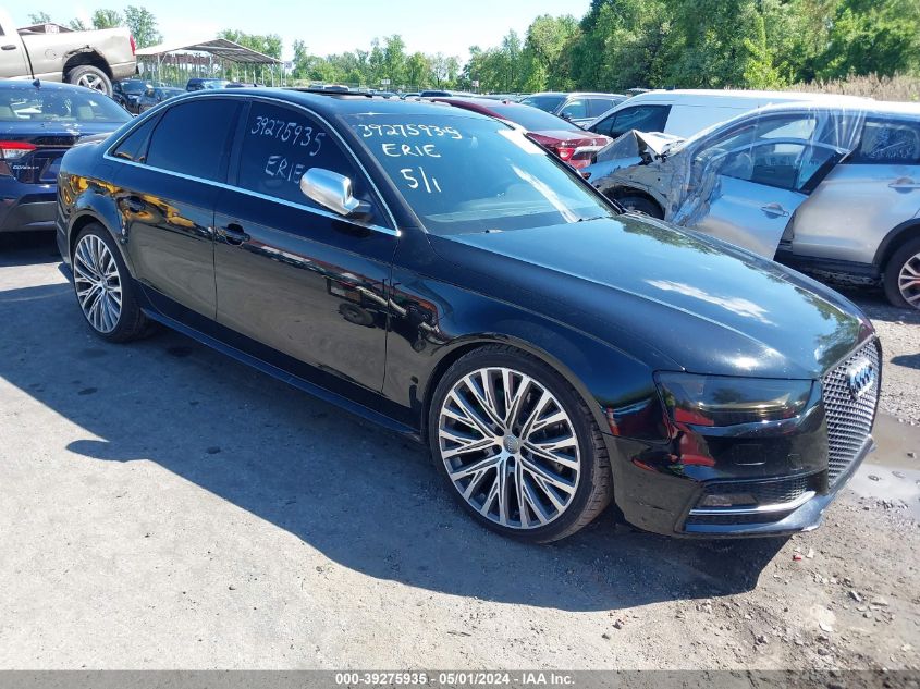 2015 AUDI S4 3.0T PREMIUM PLUS