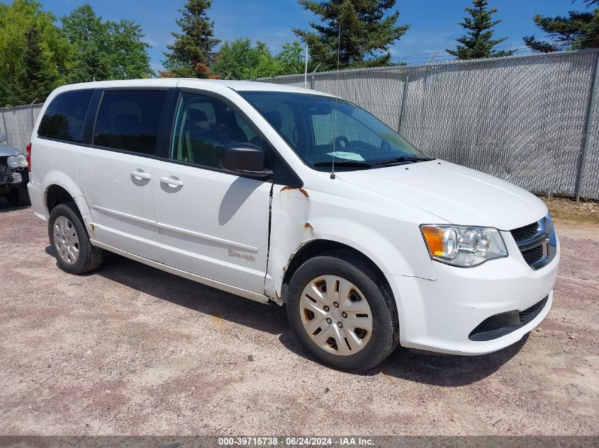 2016 DODGE GRAND CARAVAN SE