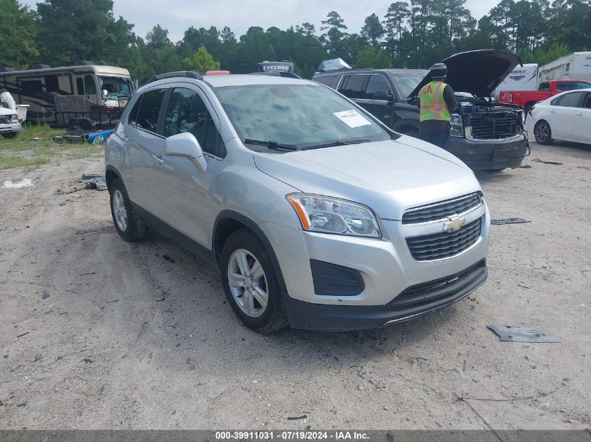 2016 CHEVROLET TRAX LT