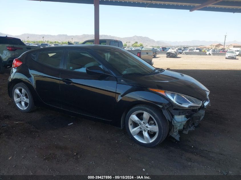 2013 HYUNDAI VELOSTER BASE W/GRAY