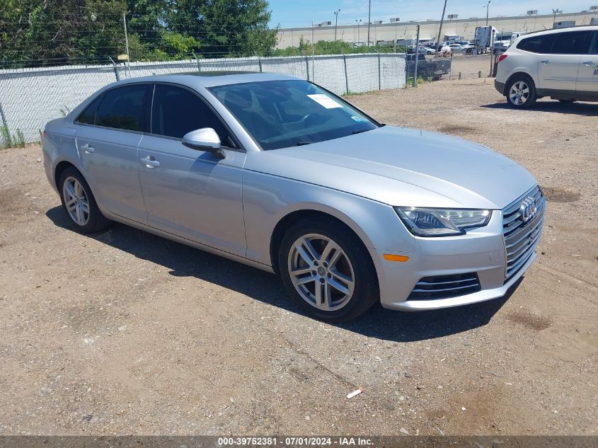 2017 AUDI A4 2.0T PREMIUM